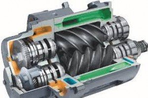 Manutenção em Compressores Parafuso Hitachi