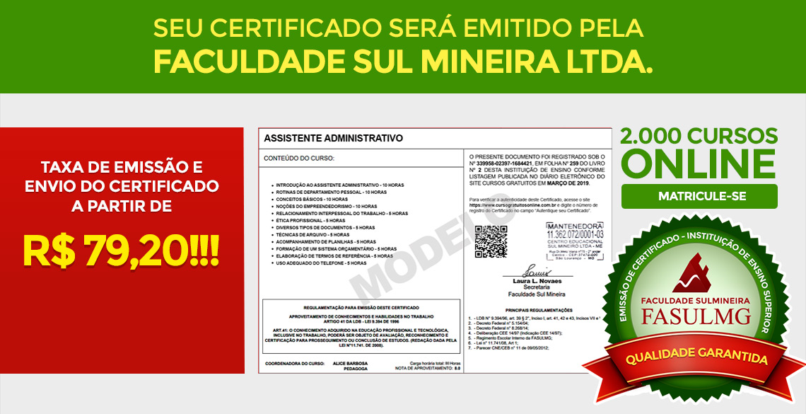 Modelo Certificado